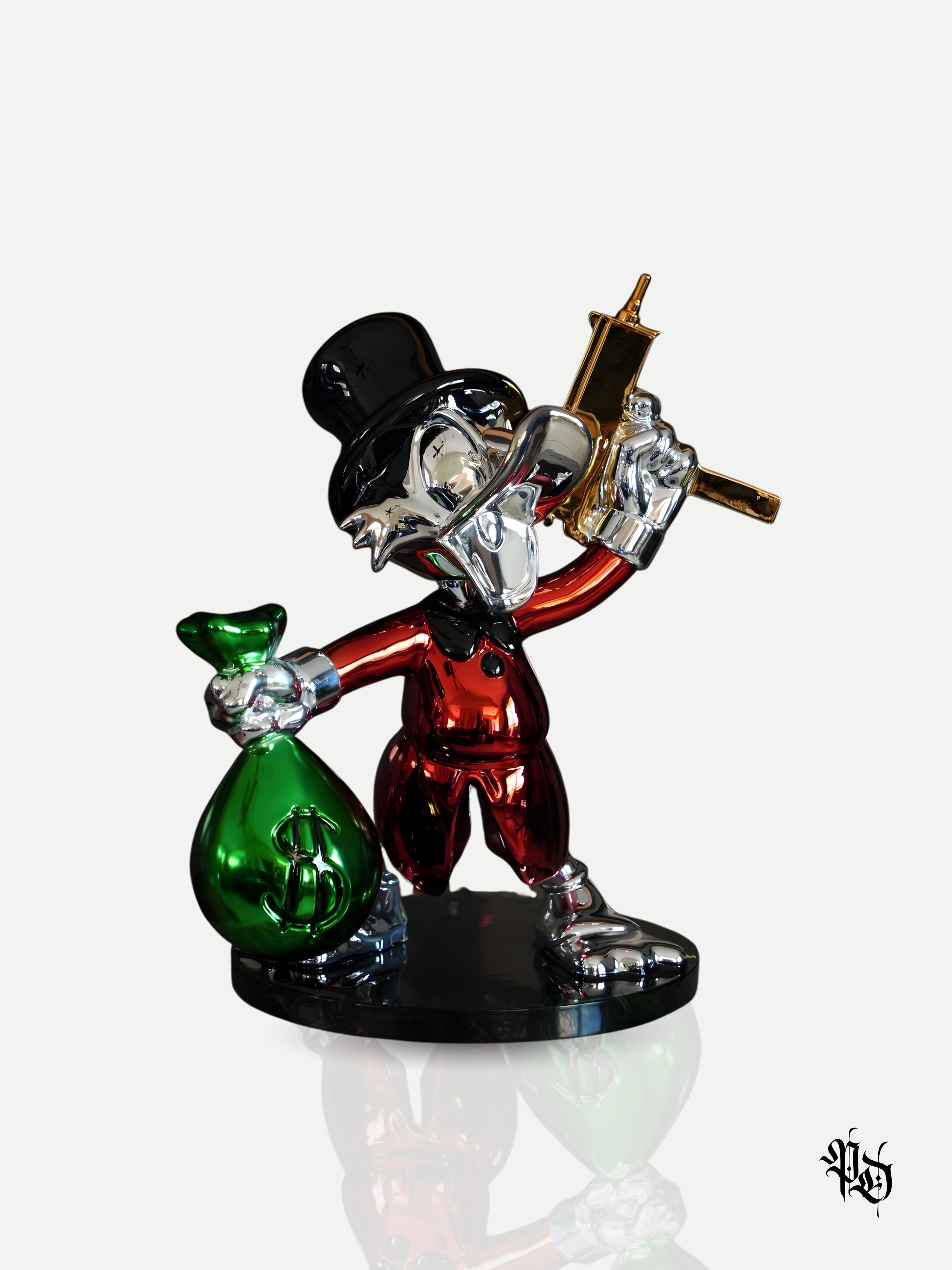 Where is my money? Billionaire Duck