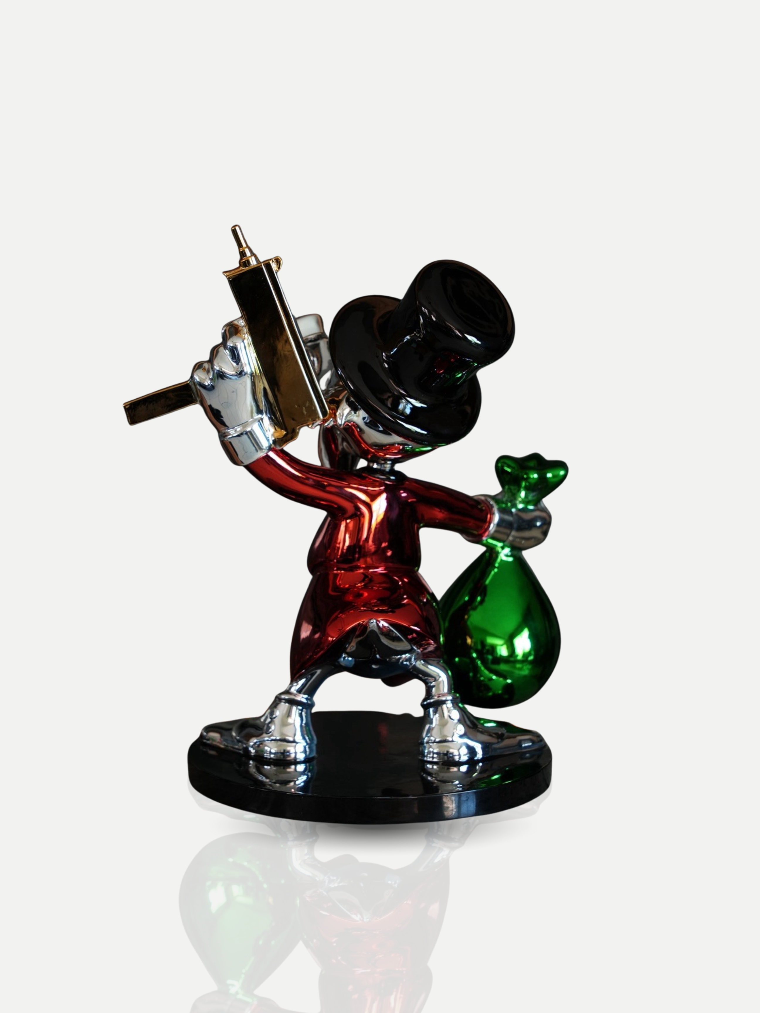 Where is my money? Billionaire Duck